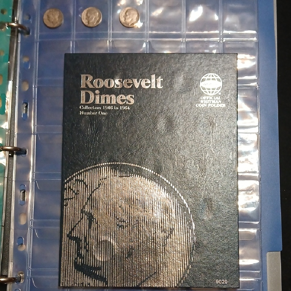 Roosevelt Dimes Coin Folder